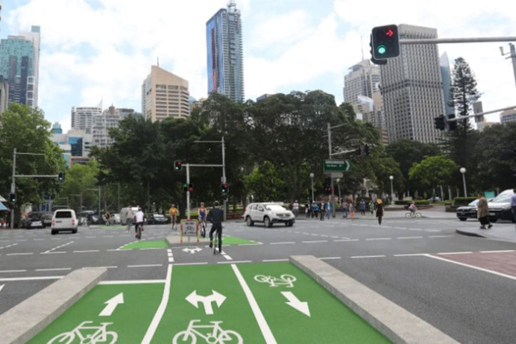 The proposed bike lanes will help fill in missing links in the cycle network