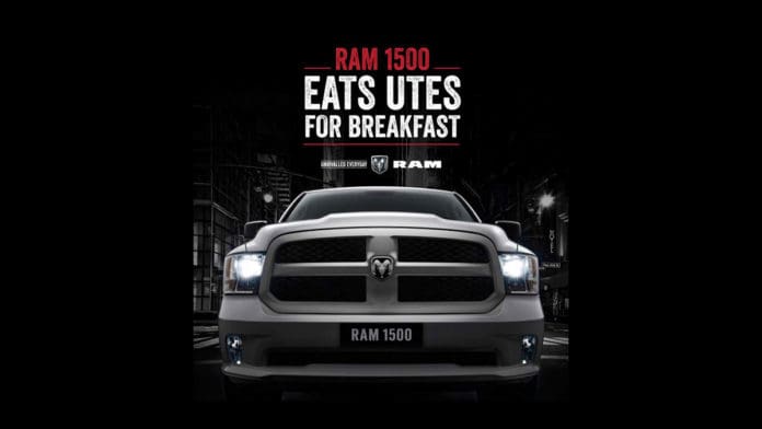Dodge RAM Eats Utes for Breakfast - Advertisement