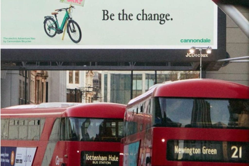 Cannondale billboard London