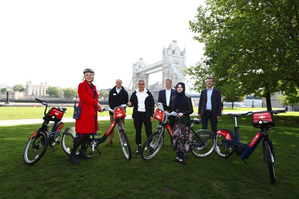London Cycle Hire share scheme