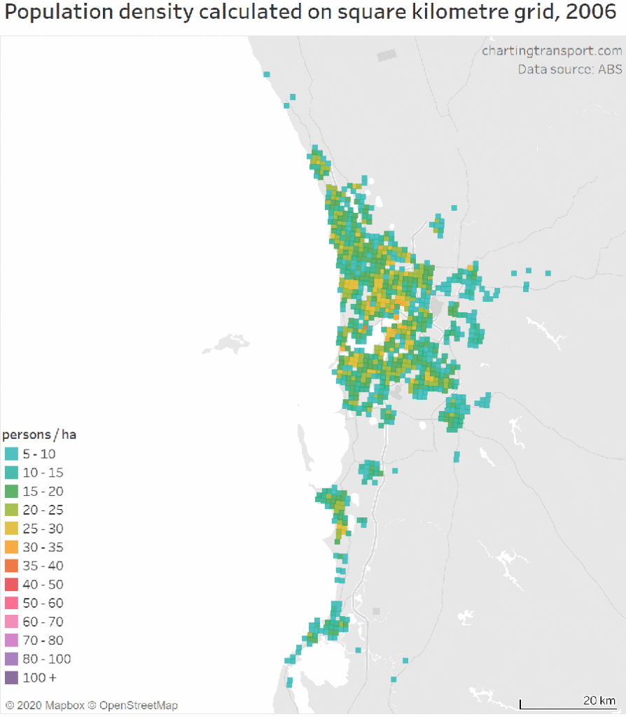 Perth Density Map