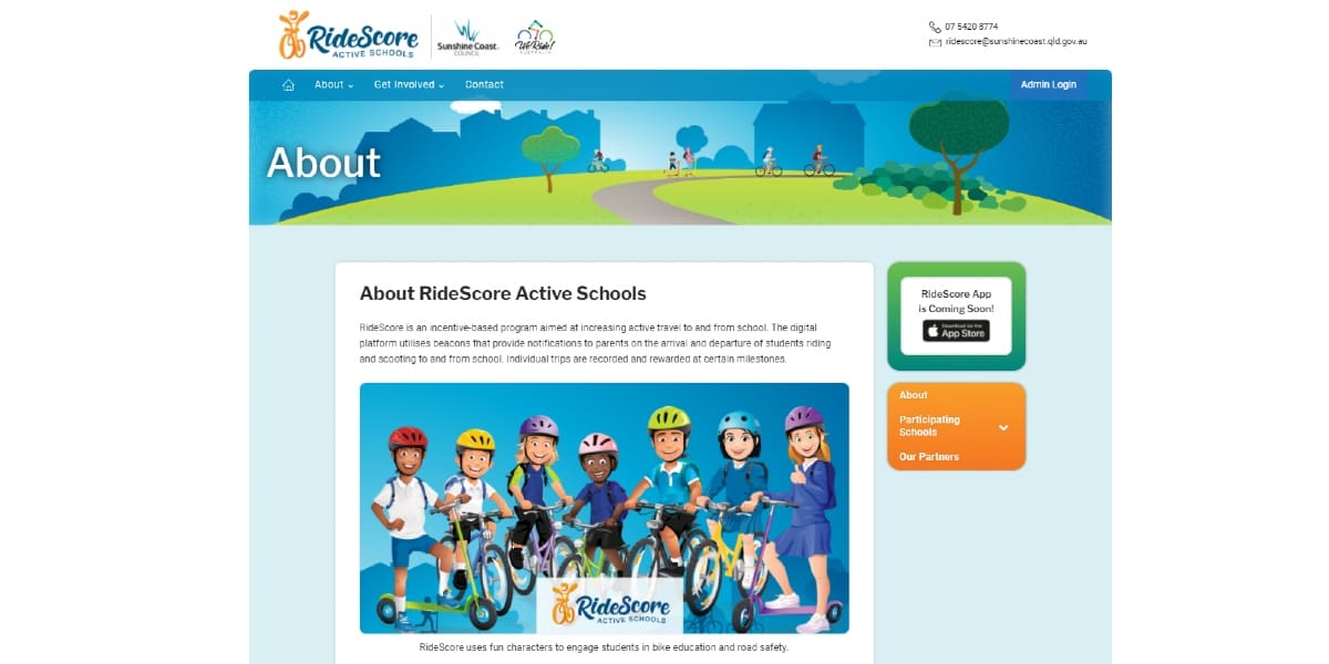 We Ride Australia RideScore Website