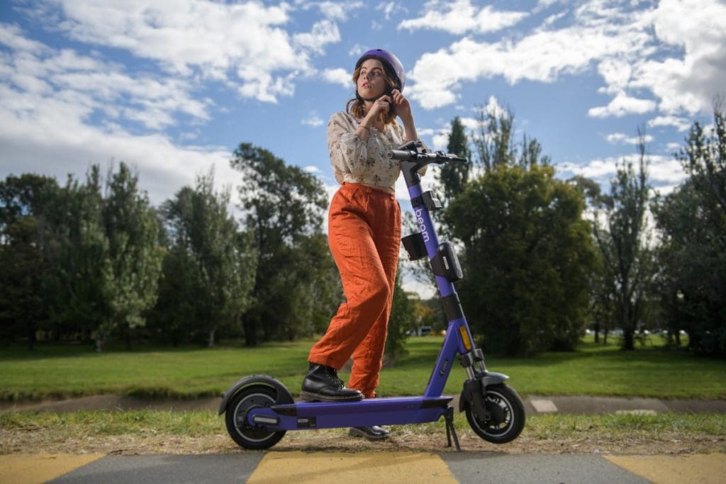 Canberra Scooter Share trial