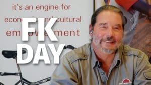 FK Day, Executive VP of SRAM and Chairman of World Bicycle Relief