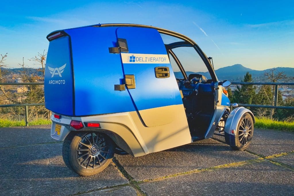 Arcimoto’s Deliverator LEVs will be tested by Directed Technologies fleet clients specialising in last-mile delivery.