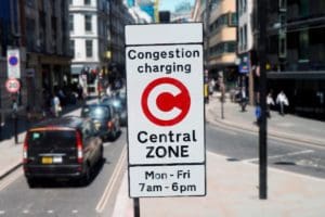 Congestion Charging sign