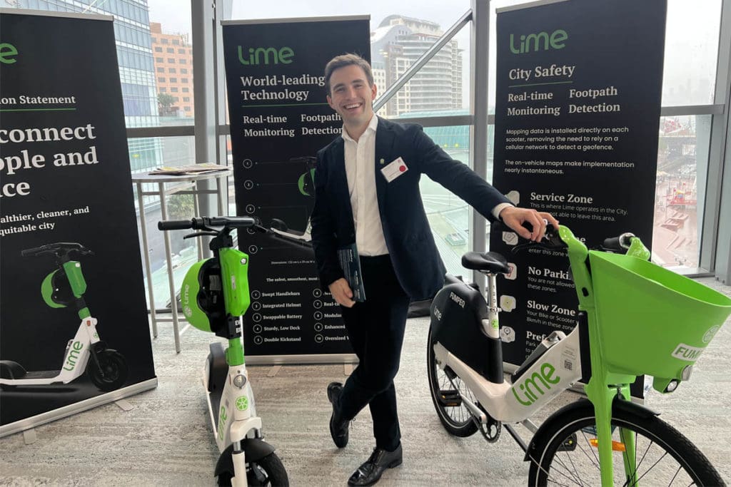 Hugo Burt-Morris heads up Lime’s bike and scooter share activities in Australia and is bullish about its potential for future growth.