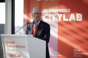 Michael R. Bloomberg speaking