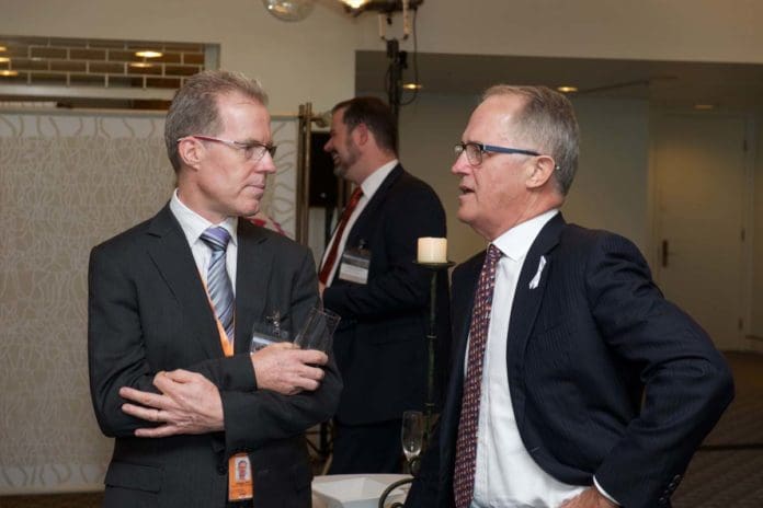 Stephen Hodge with Malcolm Turnbull