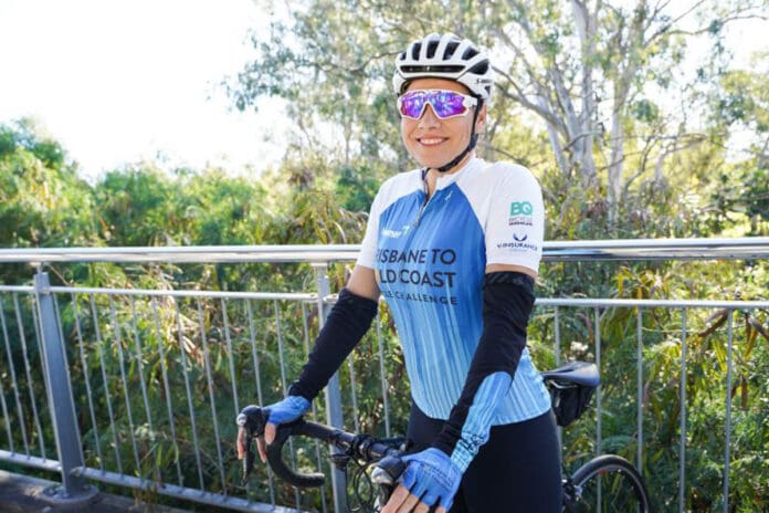 Outgoing CEO of Bicycle Queensland, Rebecca Randazzo.