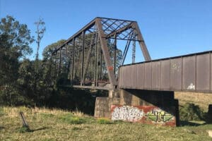Old Rail trail bridge