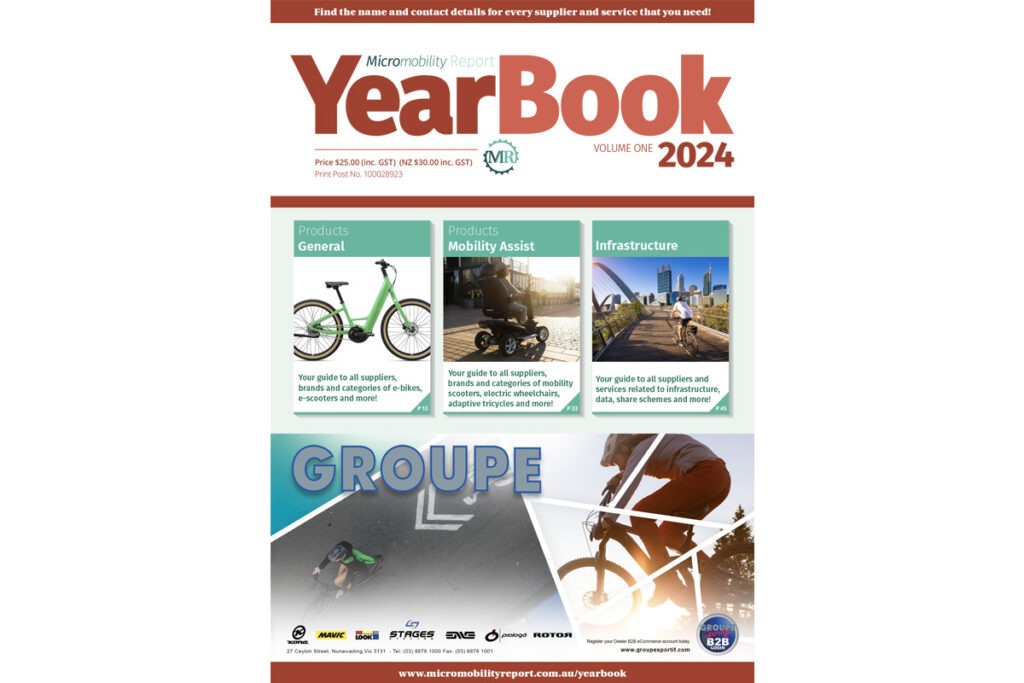 Micromobility Report YearBook front cover