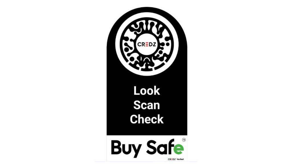 CREDZ image and Buy Safe logo