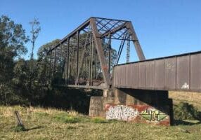 Old Rail trail bridge
